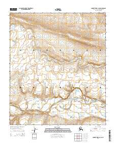 Lookout Ridge A-5 SE, AK — USGS 7.5-minute topo (2015)