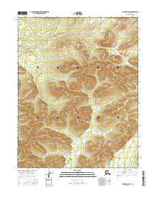 Hughes B-3 NE, AK — USGS 7.5-minute topo (2016)