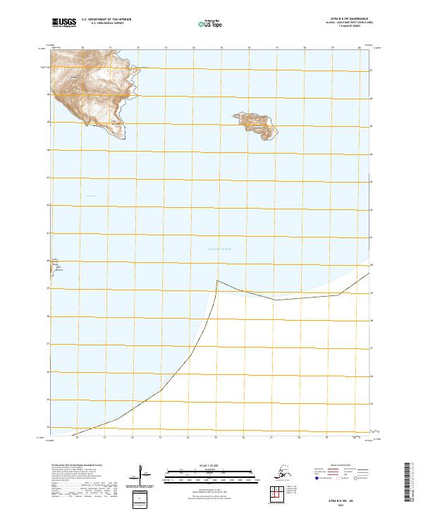 Atka B-6 SW, AK — USGS 7.5-minute topo (2021)
