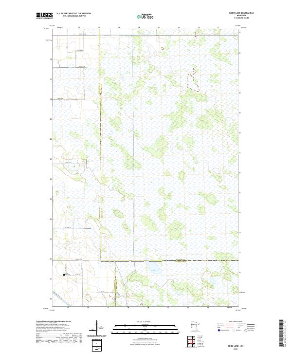 Good Lake, MN — USGS 7.5-minute topo (2022)