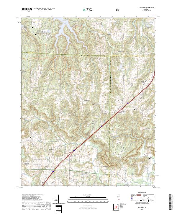 Lick Creek, IL — USGS 7.5-minute topo (2024)