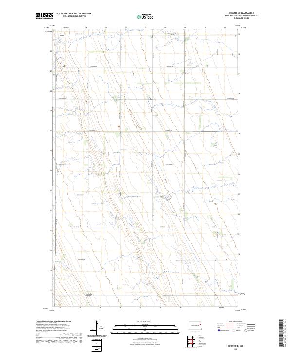 Inkster SE, ND — USGS 7.5-minute topo (2024)