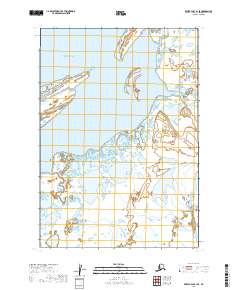 Bristol Bay B-1 SE, AK — USGS 7.5-minute topo (2019)