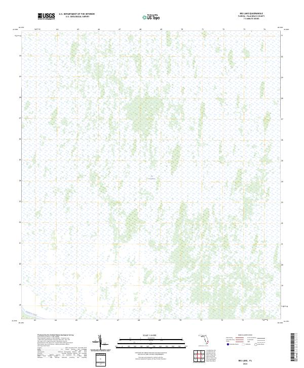 Big Lake, FL — USGS 7.5-minute topo (2024)
