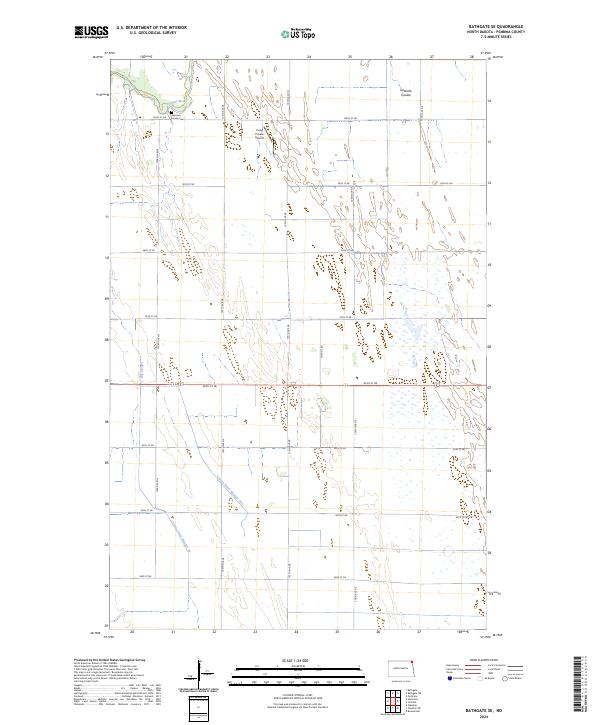 Bathgate SE, ND — USGS 7.5-minute topo (2024)