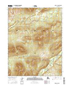 Hughes C-3 SW, AK — USGS 7.5-minute topo (2016)