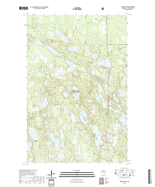 Spring Lake, MN — USGS 7.5-minute topo (2022)