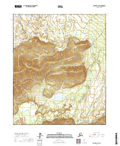 Tanana A-1 SW, AK — USGS 7.5-minute topo (2017)