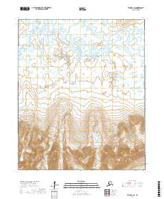 Teller A-1 SE, AK — USGS 7.5-minute topo (2017)