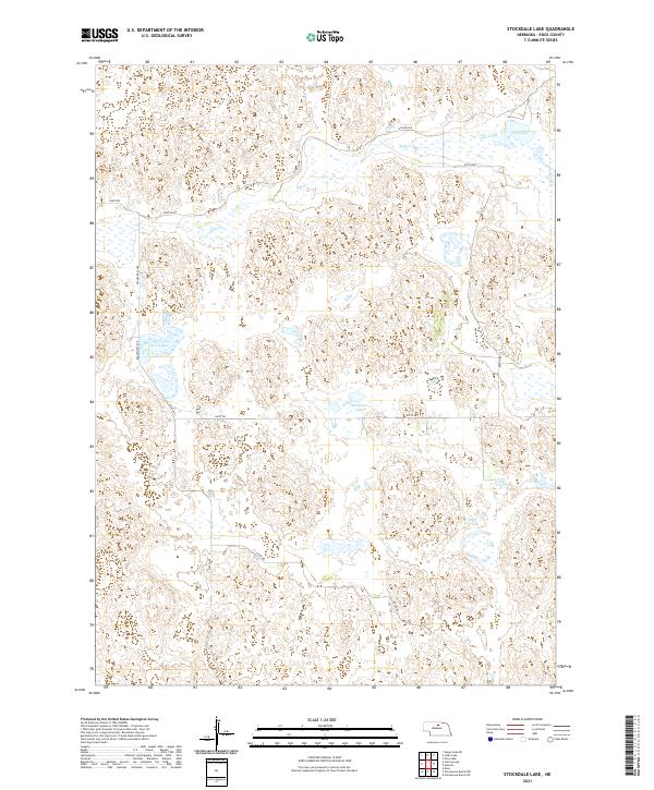 Stockdale Lake, NE — USGS 7.5-minute topo (2021)