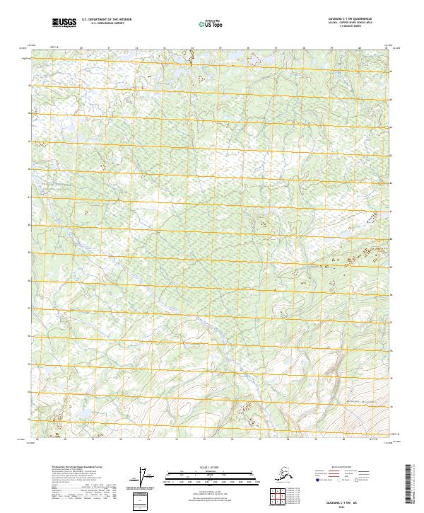 Gulkana C-1 SW, AK — USGS 7.5-minute topo (2023)