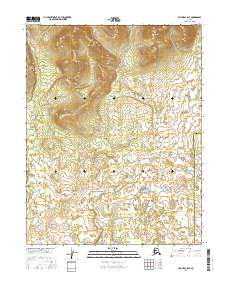 Hughes C-6 SE, AK — USGS 7.5-minute topo (2016)