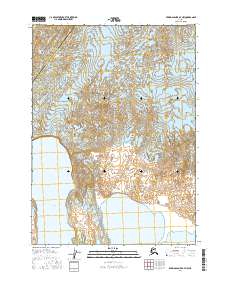 Bering Glacier A-7 NW, AK — USGS 7.5-minute topo (2016)