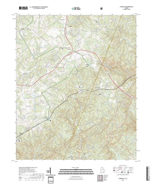 Ayersville, GA — USGS 7.5-minute topo (2024)