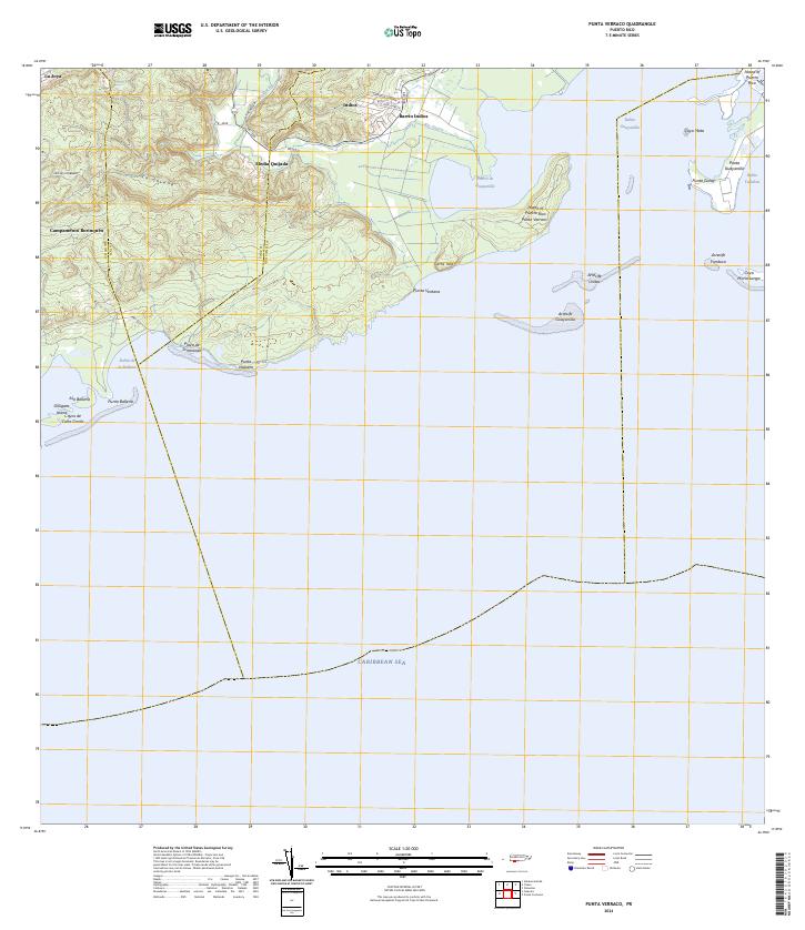Punta Verraco, PR — USGS 7.5-minute topo (2024)