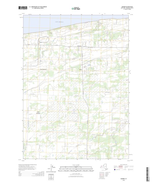 Barker, NY — USGS 7.5-minute topo (2026)
