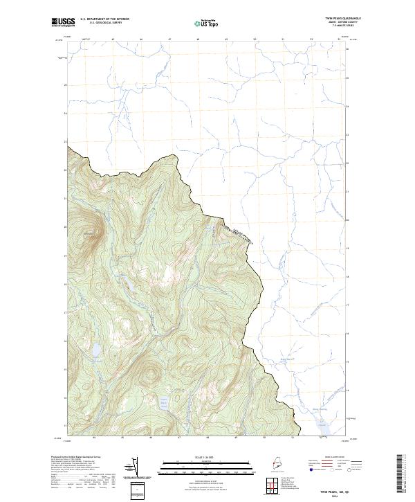 Twin Peaks, ME-QC — USGS 7.5-minute topo (2024)