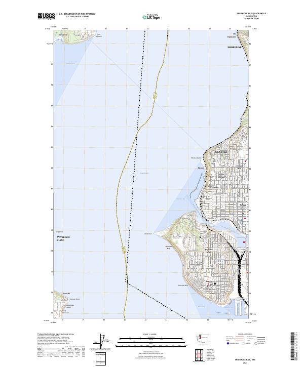 Shilshole Bay, WA — USGS 7.5-minute topo (2023)