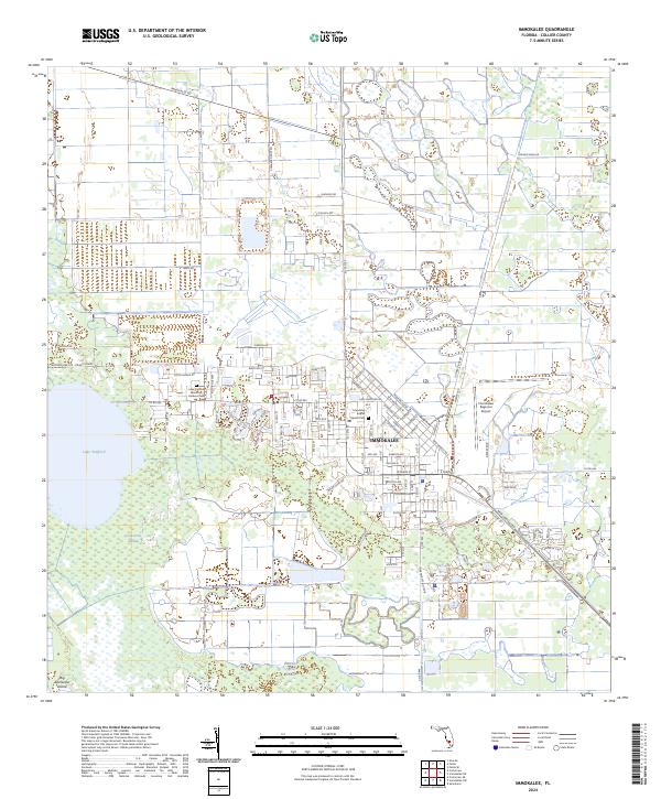 Immokalee, FL — USGS 7.5-minute topo (2024)