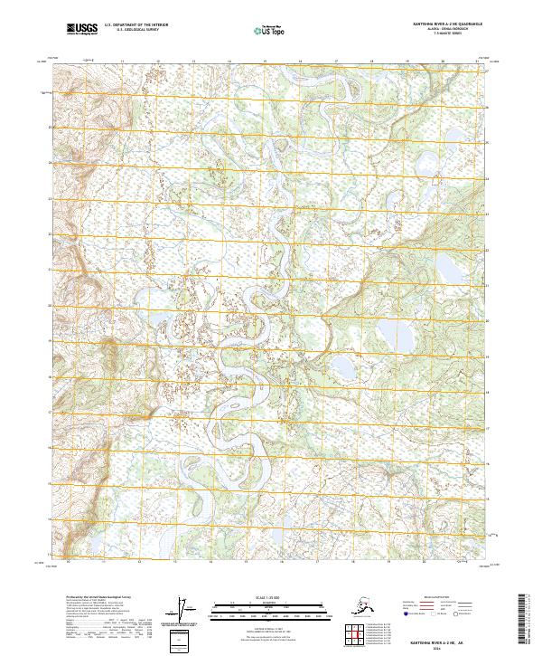 Kantishna River A-2 NE, AK — USGS 7.5-minute topo (2024)