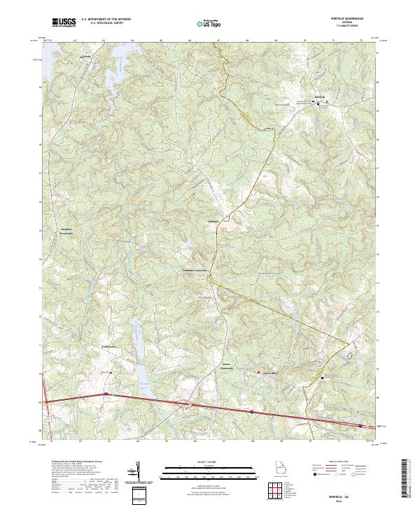 Winfield, GA — USGS 7.5-minute topo (2024)