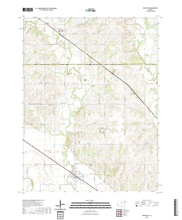 Rossville, KS — USGS 7.5-minute topo (2022)