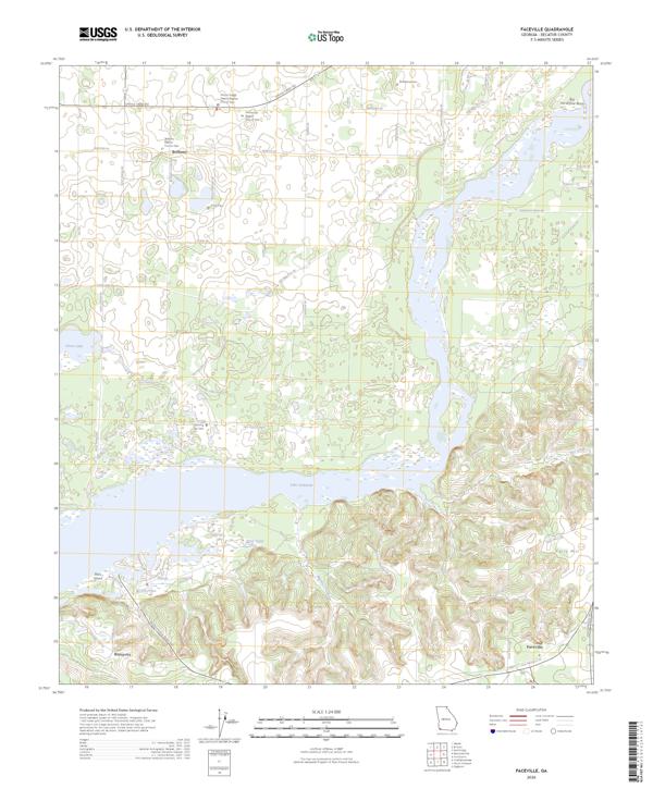 Faceville, GA — USGS 7.5-minute topo (2026)