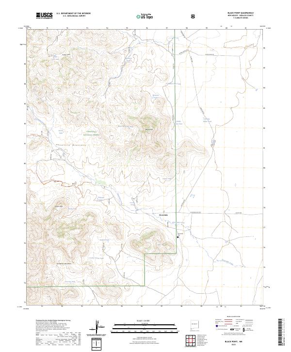 Black Point, NM — USGS 7.5-minute topo (2023)