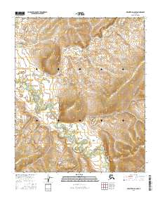 Melozitna A-6 NW, AK — USGS 7.5-minute topo (2016)