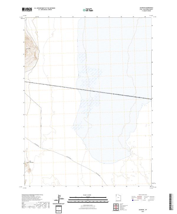 Jackson, UT — USGS 7.5-minute topo (2023)