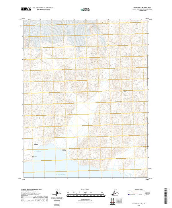 Unalaska C-3 SW, AK — USGS 7.5-minute topo (2021)