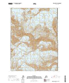 Bering Glacier B-1 SE, AK-YT — USGS 7.5-minute topo (2017)