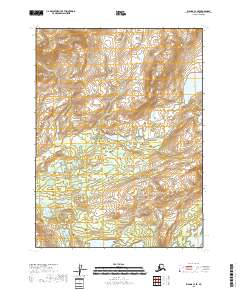 Iliamna C-4 SE, AK — USGS 7.5-minute topo (2018)
