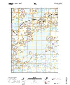 Baird Inlet D-7 NE, AK — USGS 7.5-minute topo (2020)