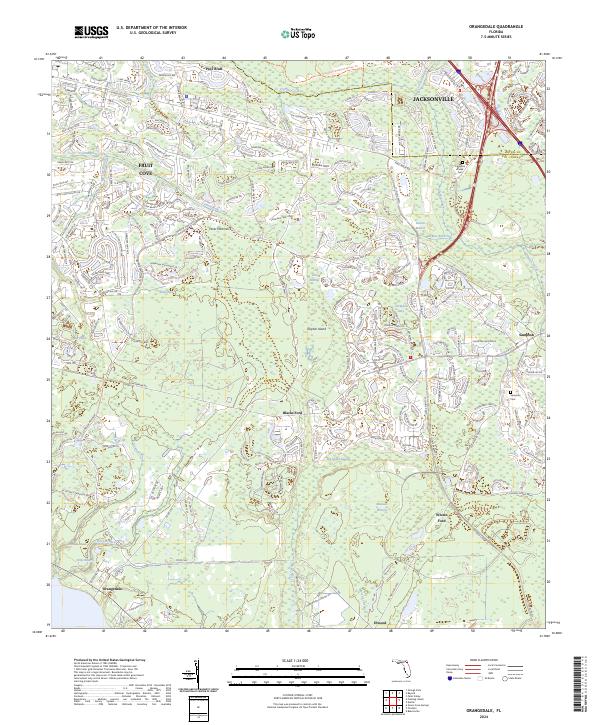 Orangedale, FL — USGS 7.5-minute topo (2024)
