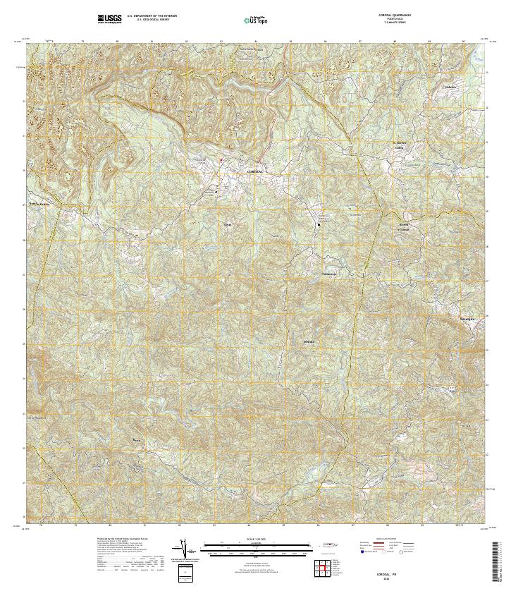 Corozal, PR — USGS 7.5-minute topo (2024)