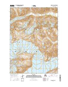 Tyonek A-7 SE, AK — USGS 7.5-minute topo (2016)