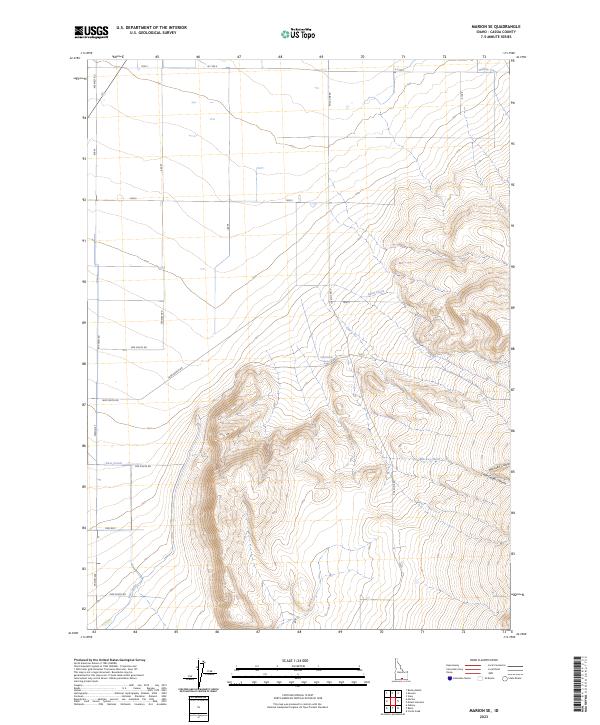 Marion SE, ID — USGS 7.5-minute topo (2023)