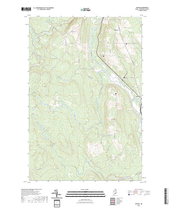 Scopan, ME — USGS 7.5-minute topo (2024)