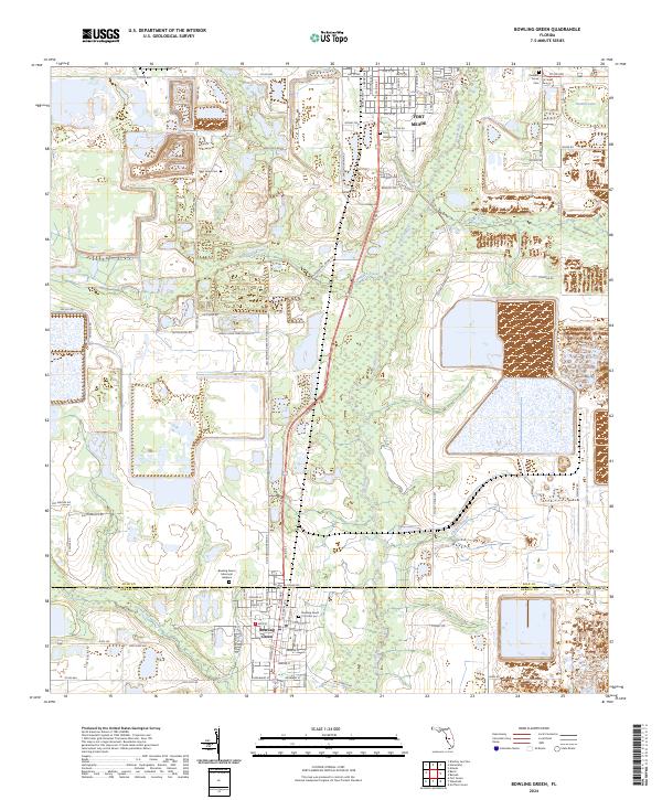 Bowling Green, FL — USGS 7.5-minute topo (2024)