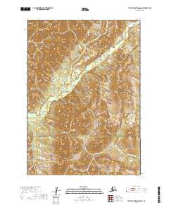 Taylor Mountains D-8 NE, AK — USGS 7.5-minute topo (2019)