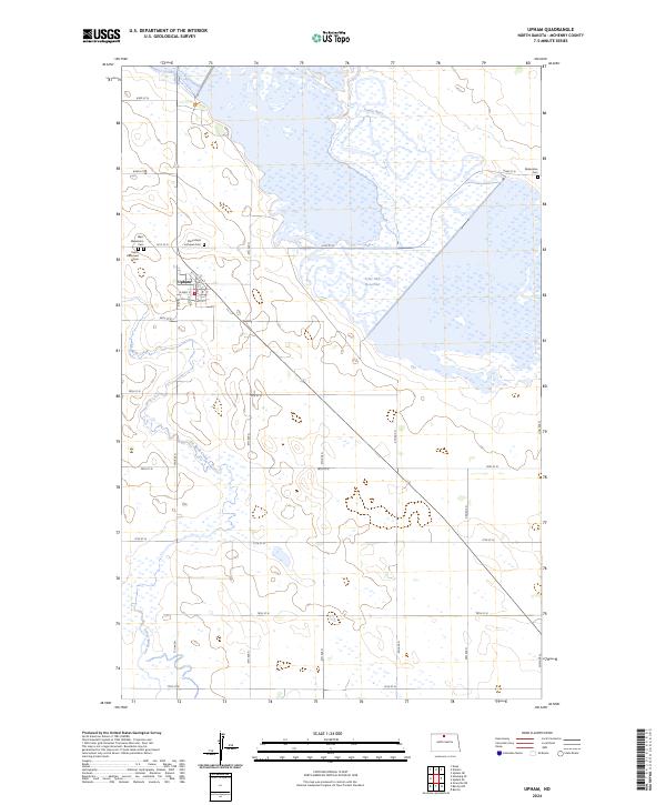 Upham, ND — USGS 7.5-minute topo (2024)