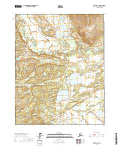 Beaver A-6 NE, AK — USGS 7.5-minute topo (2017)