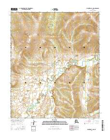 Melozitna B-2 NE, AK — USGS 7.5-minute topo (2016)
