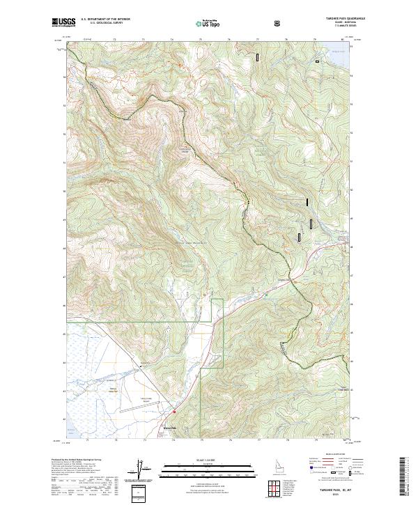 Targhee Pass, ID-MT — USGS 7.5-minute topo (2023)
