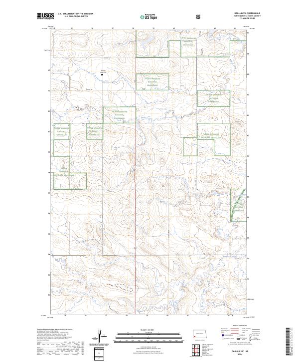 Daglum SW, ND — USGS 7.5-minute topo (2024)