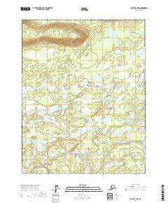 Beaver B-1 NW, AK — USGS 7.5-minute topo (2017)