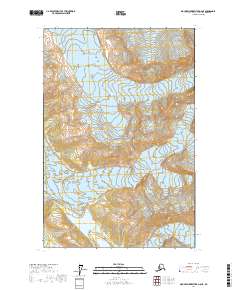 Mount Fairweather D-6 NE, AK — USGS 7.5-minute topo (2017)