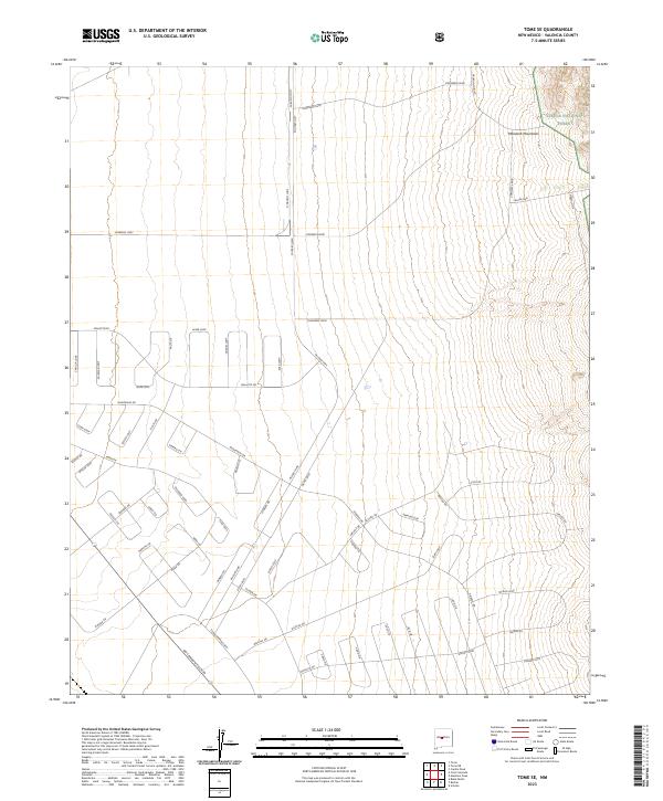 Tome SE, NM — USGS 7.5-minute topo (2023)