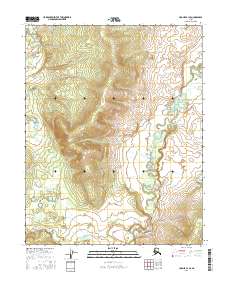 Hughes B-1 SE, AK — USGS 7.5-minute topo (2016)